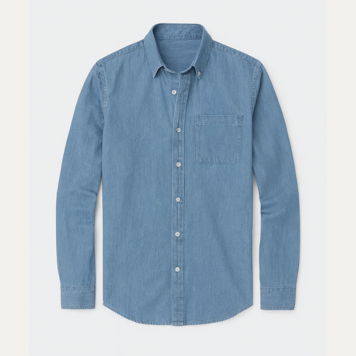 The Boston Casual Denim Shirt for Men – view 3