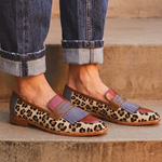 Zelda - Chic Leopard Print Moccasins – view 4