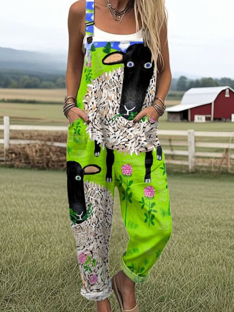 Material & Whimsy Dungarees