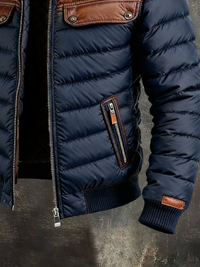 MARKO | Blue Jacket Featuring Accents – view 3