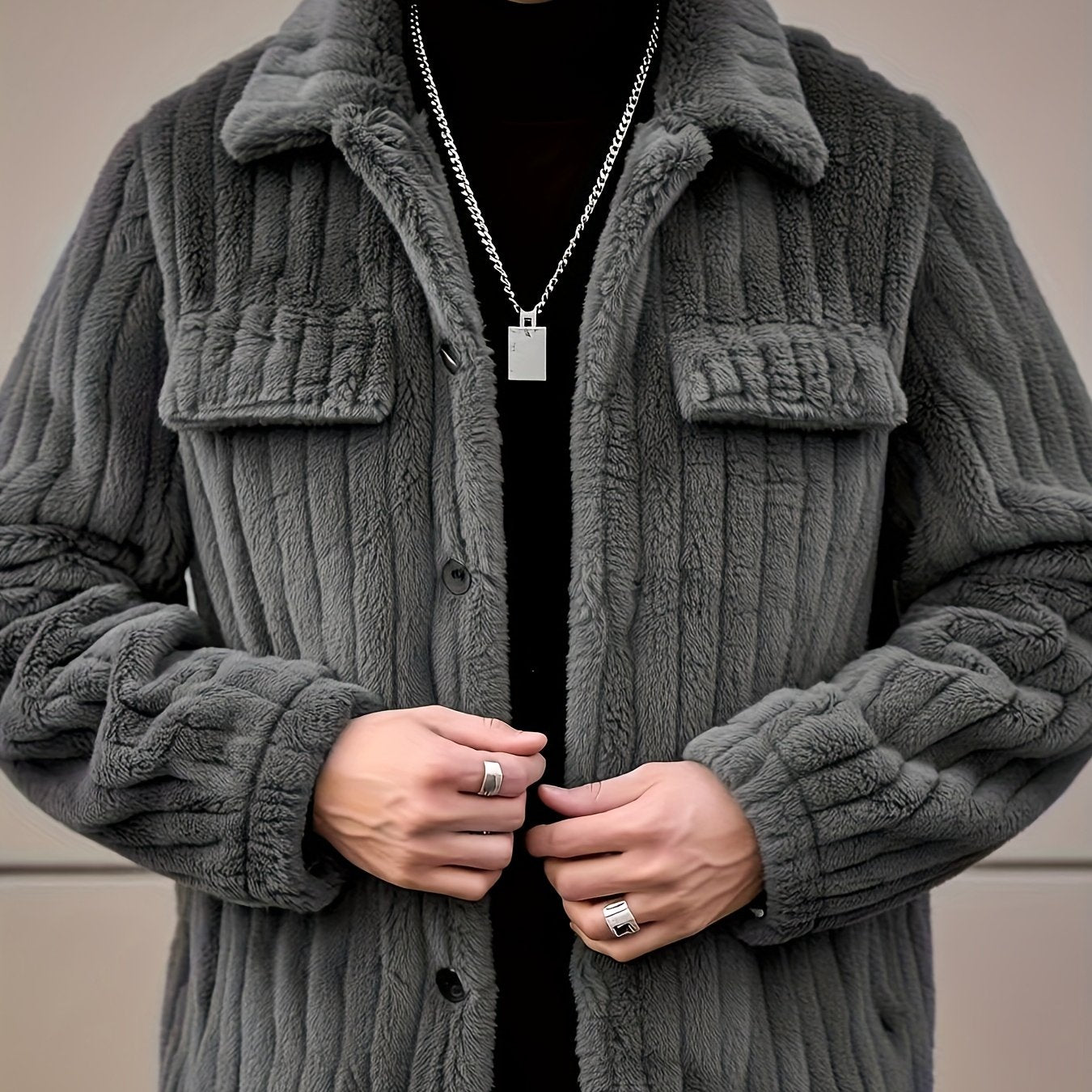 Axton™ Urban Luxe Plush Jacket – view 14