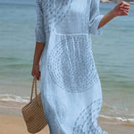 Clémence - Casual dress for women with embroidery. – view 5
