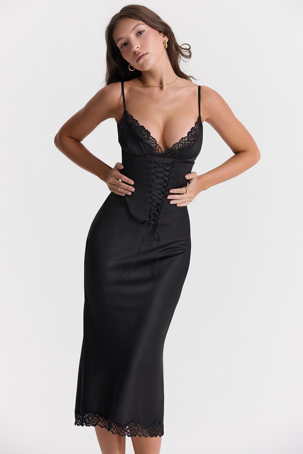 Salma | Elegant Midi Dress – view 4