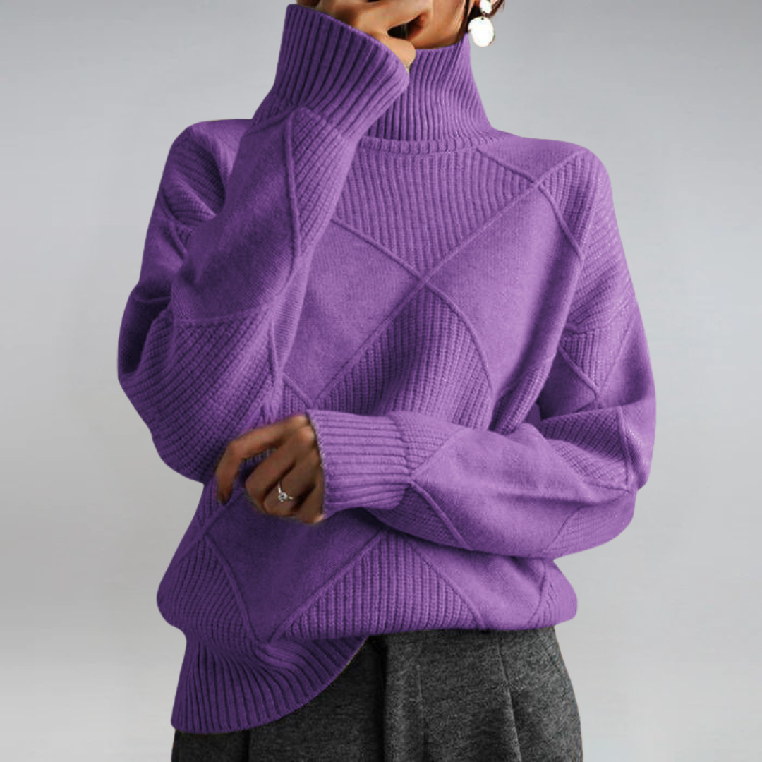 Anne | Premium Roll Neck Sweater – view 8