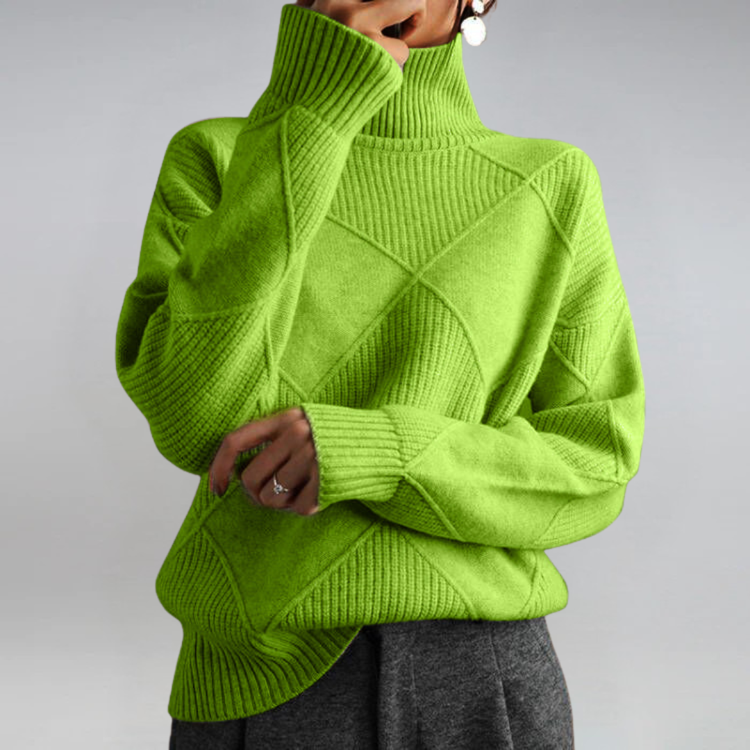 Anne | Premium Roll Neck Sweater – view 11
