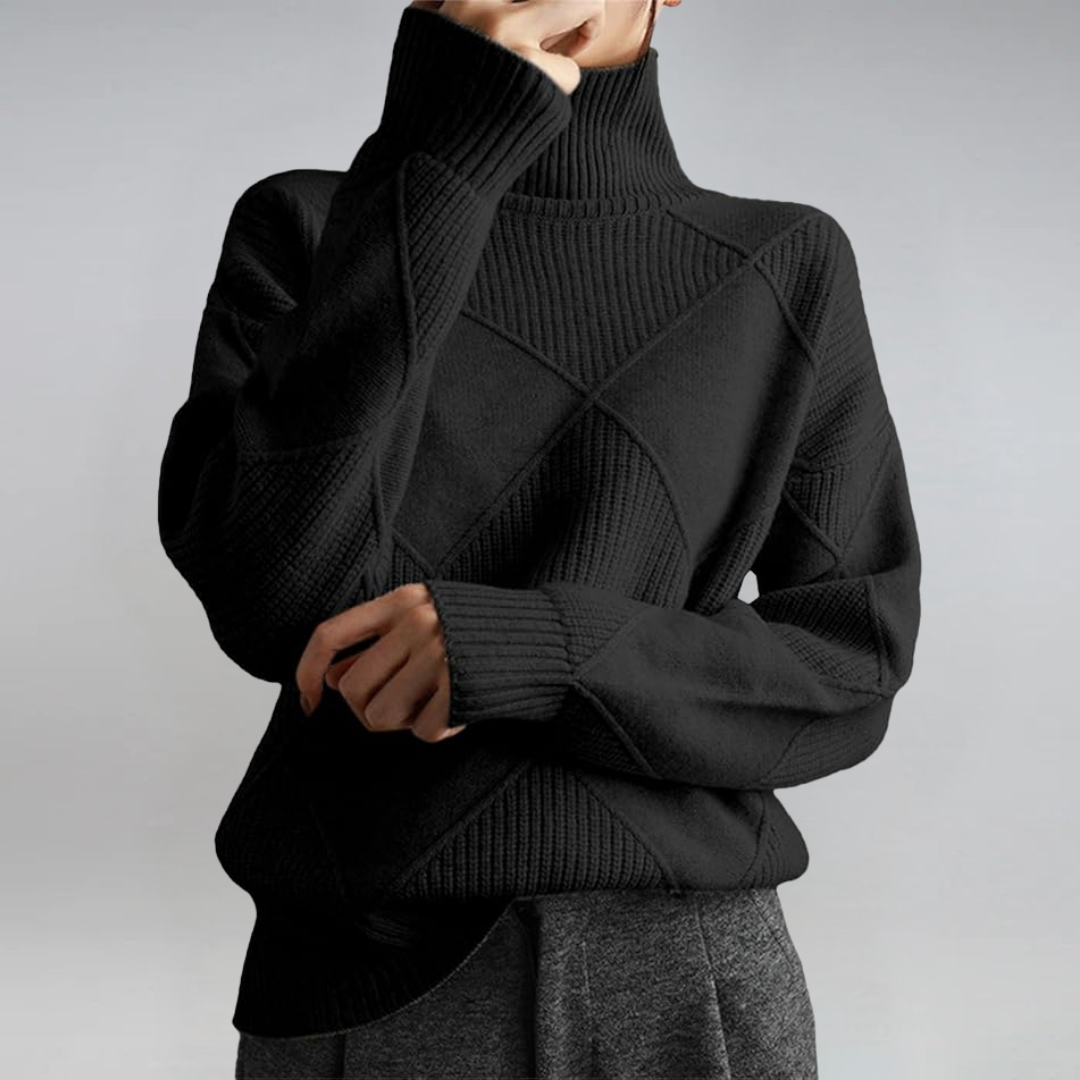 Anne | Premium Roll Neck Sweater – view 12