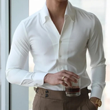 The Oakwood Park Men’s Collar Slim Fit Wrinkle Free Casual Shirt – view 8