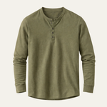 The Meadowcrest Hill Men’s Breathable Henley Shirt