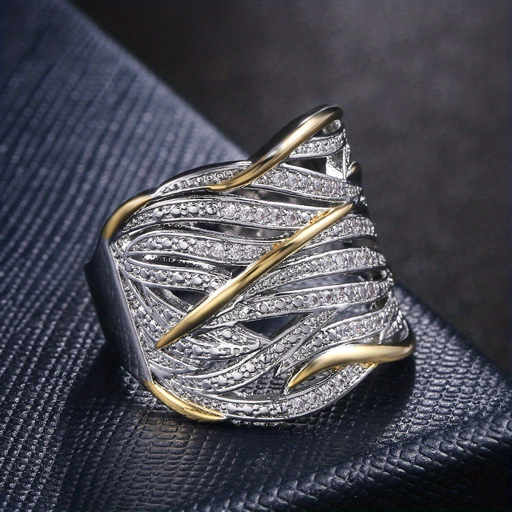 Chic Braided Ring – view 3