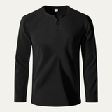 The Pinecrest Creek Men’s Casual Waffle Henley Thermal Shirt – view 10