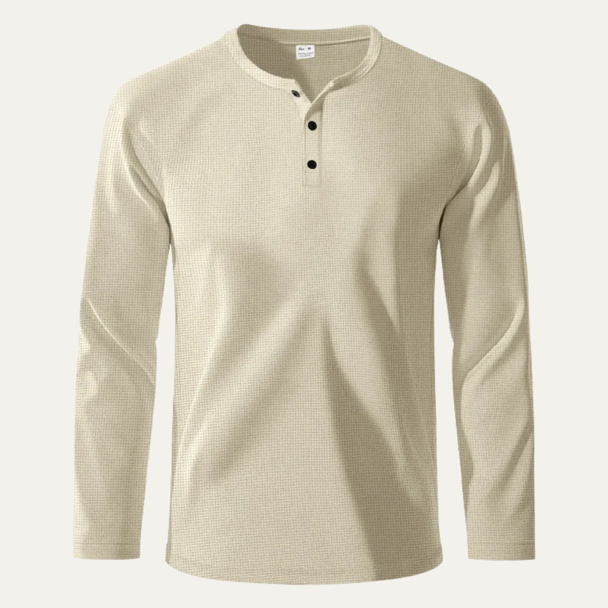 The Pinecrest Creek Men’s Casual Waffle Henley Thermal Shirt – view 6