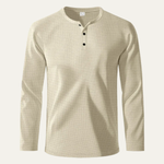 The Pinecrest Creek Men’s Casual Waffle Henley Thermal Shirt – view 6