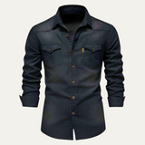 The Ashford Denim Shirt for Men – view 7