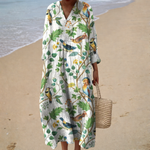 Valentine - Flattering Printed Summer Dress – view 2