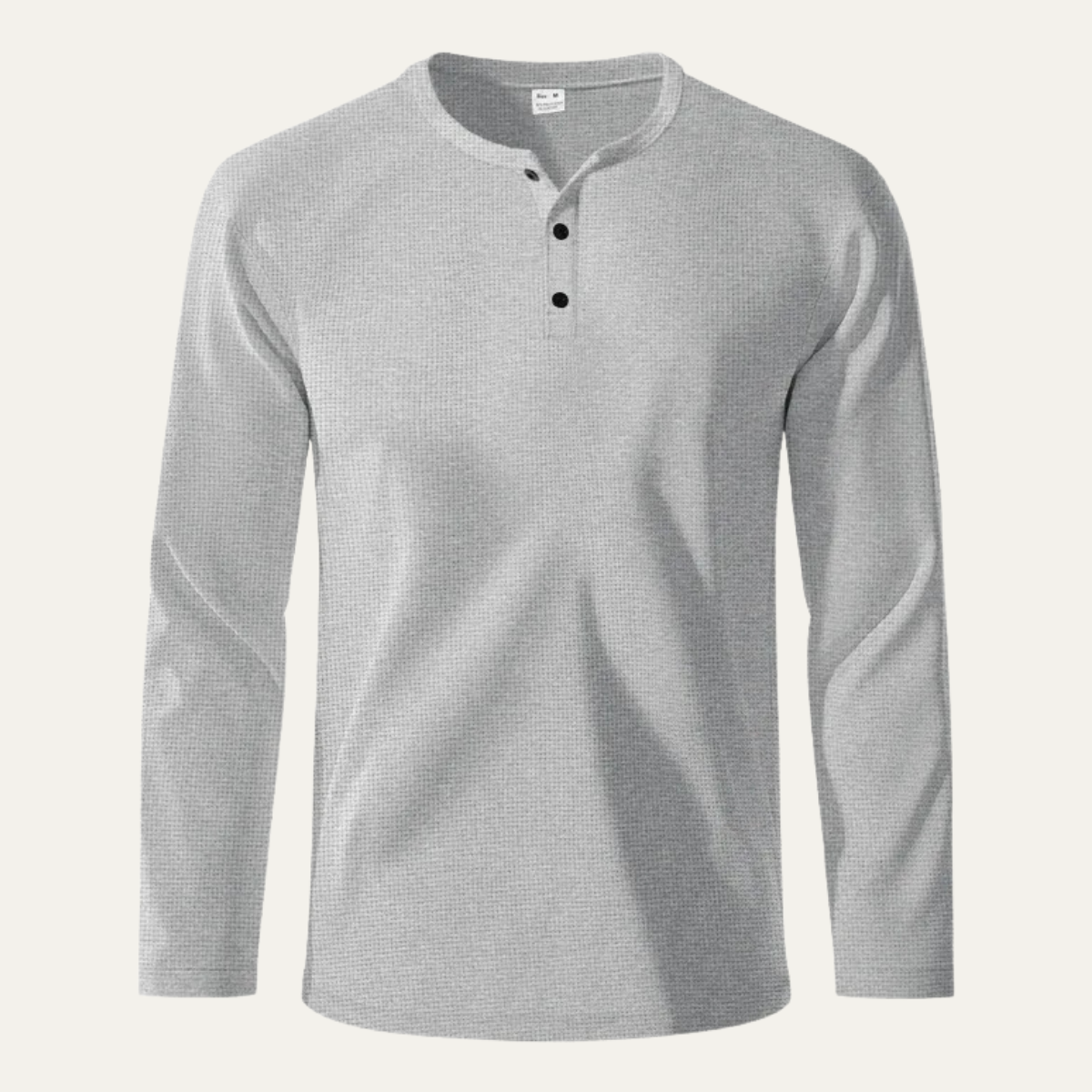 The Pinecrest Creek Men’s Casual Waffle Henley Thermal Shirt – view 8