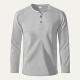 The Pinecrest Creek Men’s Casual Waffle Henley Thermal Shirt – view 8