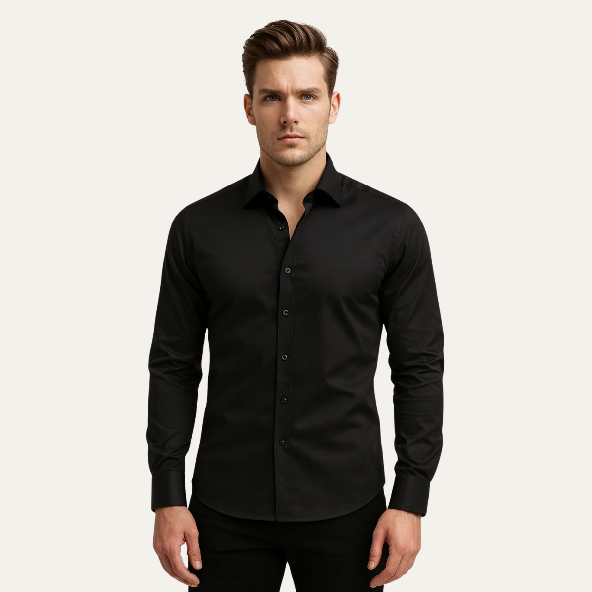 The Fano Men’s Classic Button Up Formal Smart Shirt – view 2