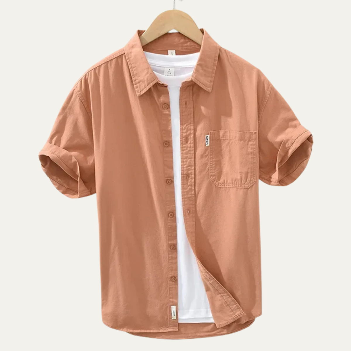 The Ashwater Men’s Casual Shirt with Pocket – view 12