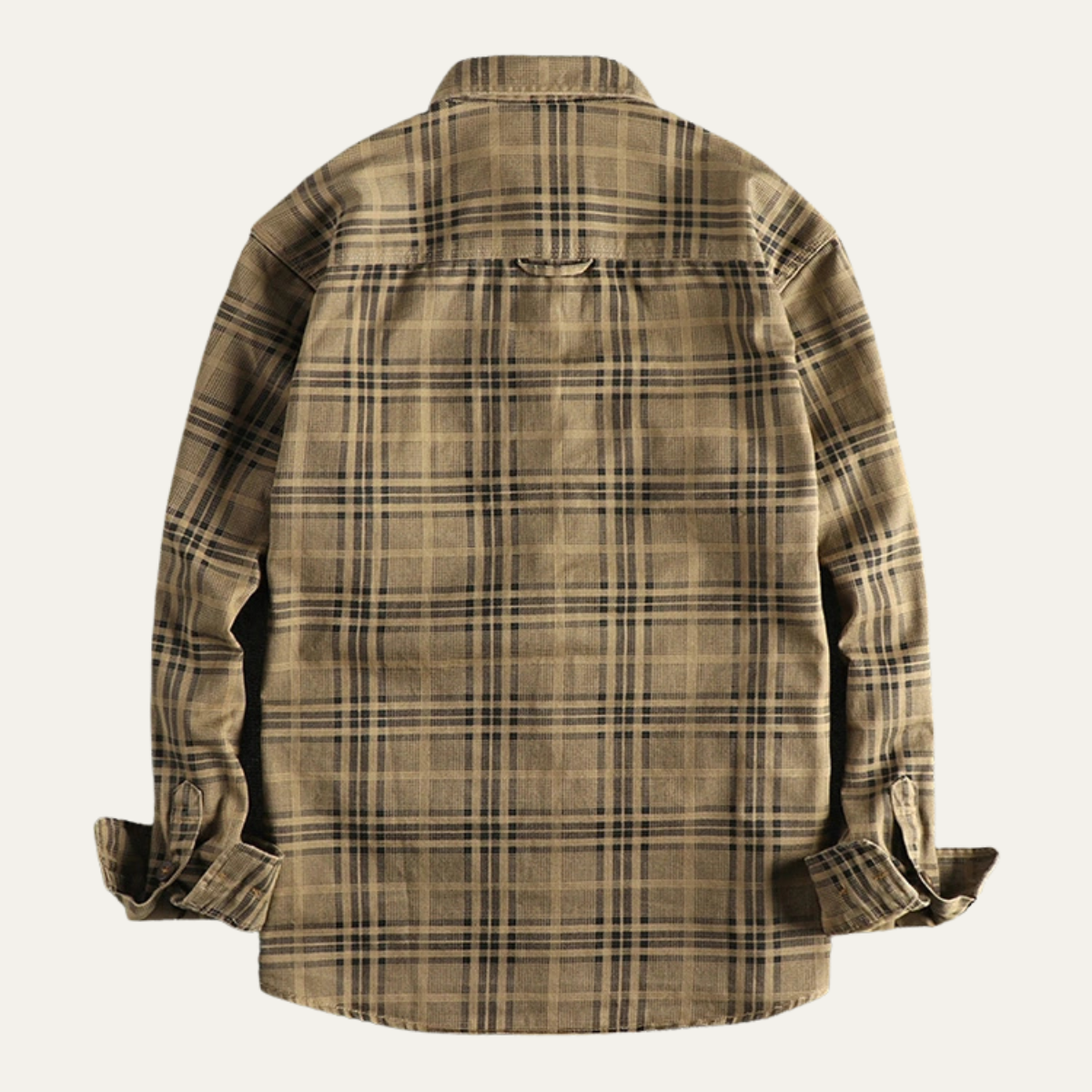 The Timbercrest Ridge Men’s Lightweight Checkered Shirt Jacket – view 5