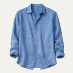 The Alderhill Men’s Breathable Shirt with Turn Down Collar