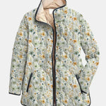 Nora meadow floral quilted jacket for women | Ellie Dublin