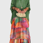 Patricia | Elegant Long and Flowing Dress – view 6