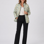 Nora meadow floral quilted jacket for women | Ellie Dublin