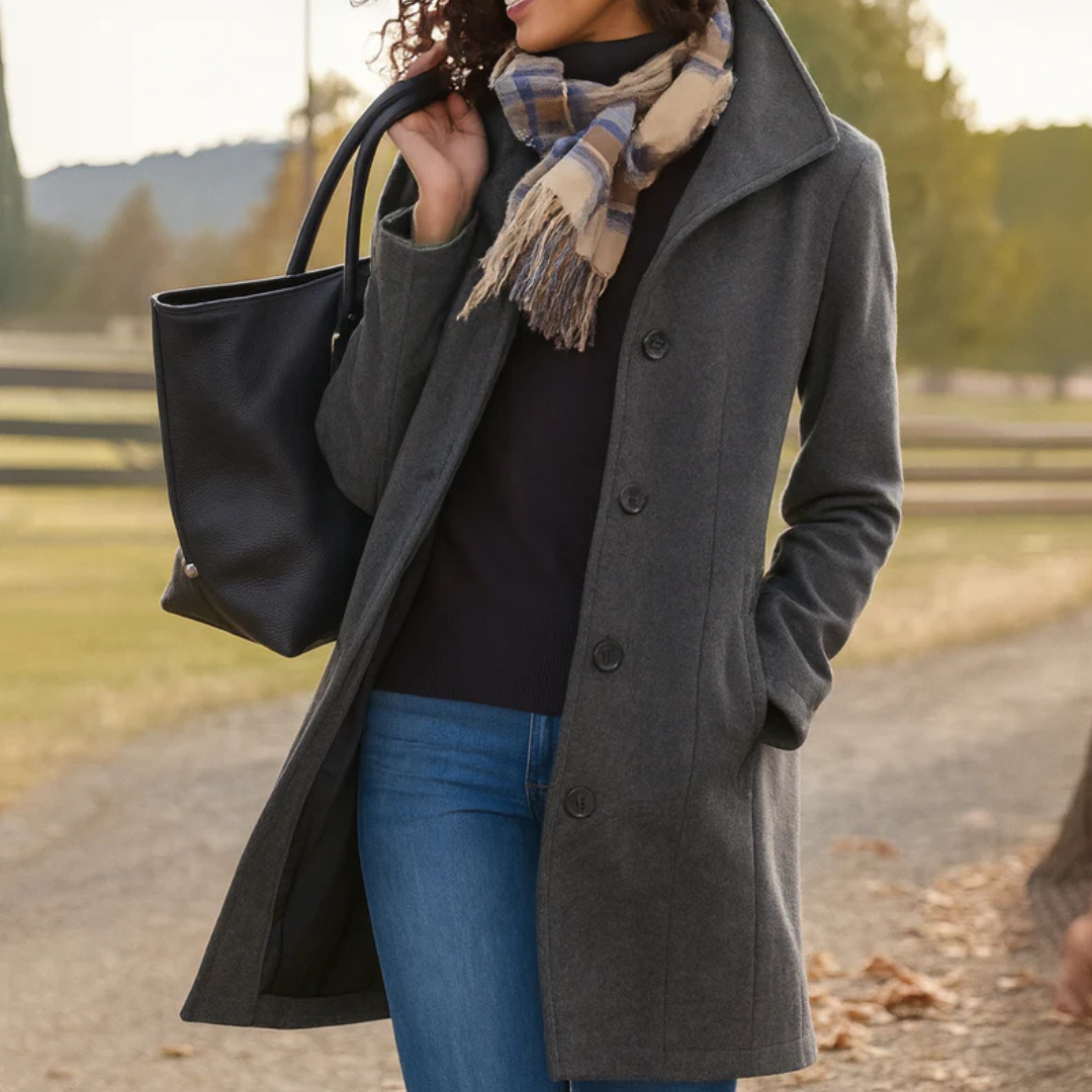 Aurora | Single-Button Coat – view 3