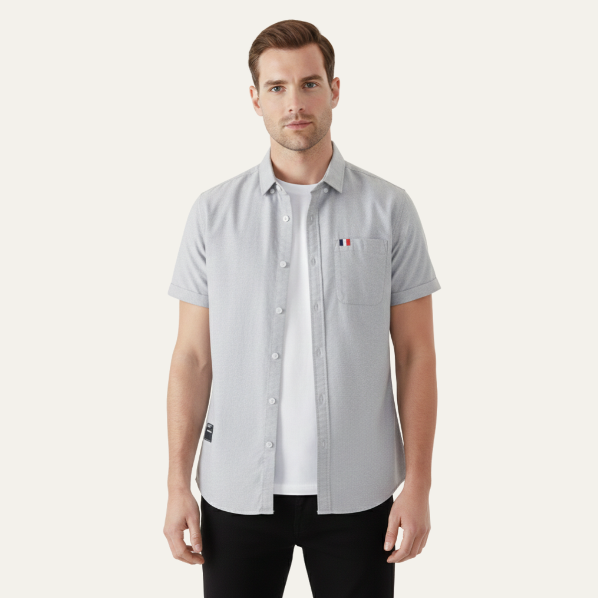 The Salerno Men’s Slim Fit Button-Up Shirt – view 4