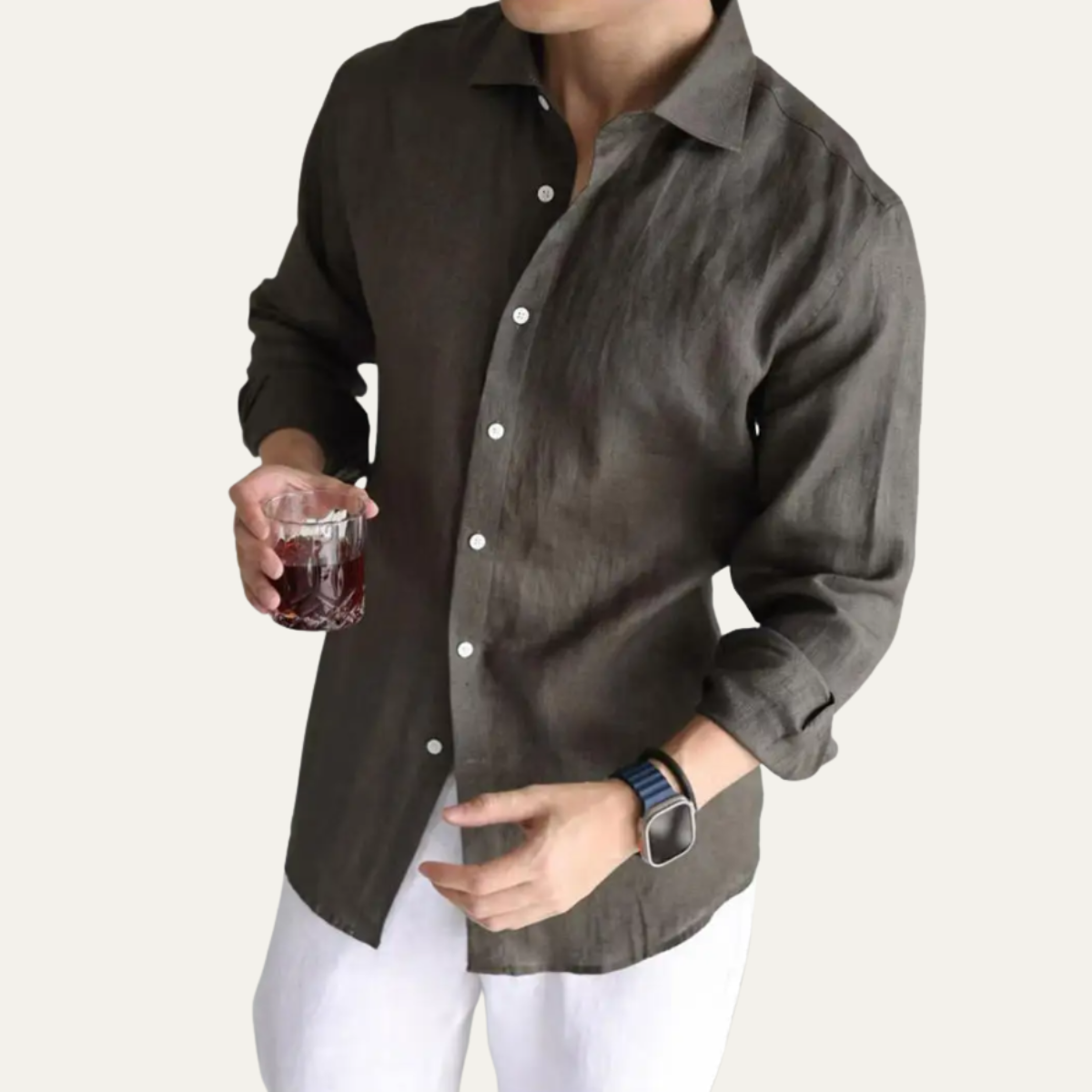 The Oakfield Men’s British Style Casual Business Shirt – view 4