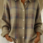 Colette plaid cardigan, fifth colourway | Ellie Dublin
