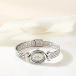 Iva® - Elegant Gold Watch with Woven Bracelet – view 7