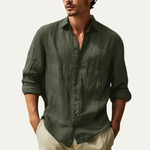 The Summerville Men’s Lightweight Button-Down Shirt – view 4