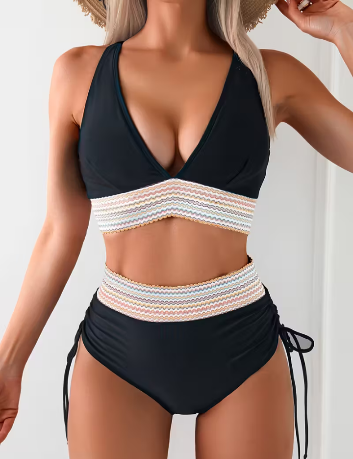 Énora | Chic High-Waisted Bikini Ensemble – view 5