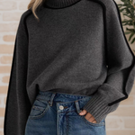 Women's Elegant High-Neck Sweater – view 5