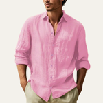 The Ironridge Men’s Lightweight Turn Down Collar Trendy Shirt – view 4