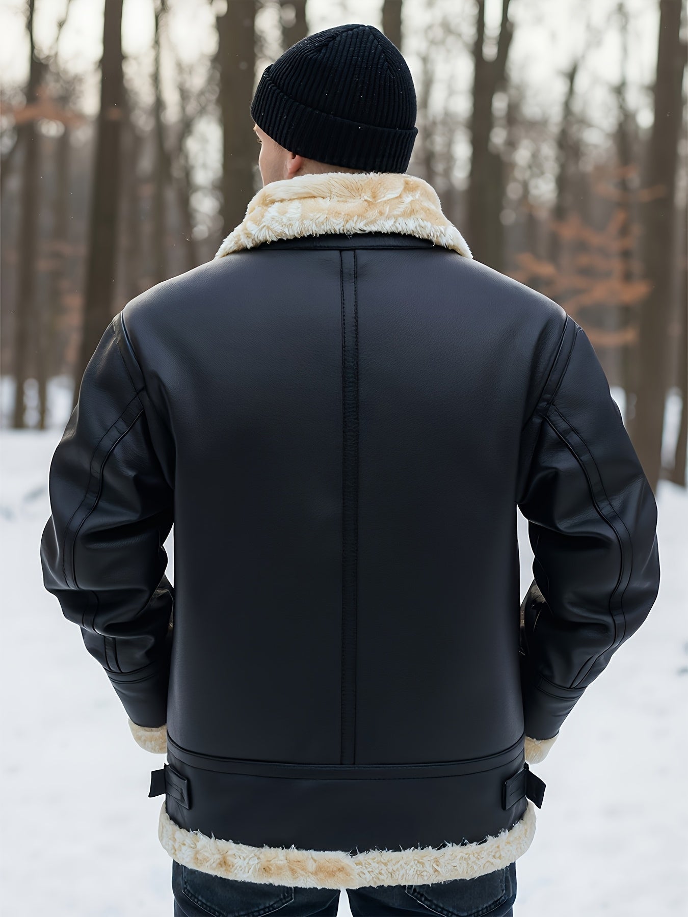Dorian™ | L’Aviateur: Jacket Featuring Luxurious Accents – view 5
