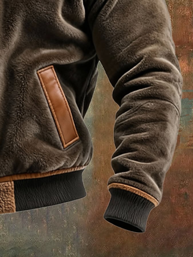 David | Premium Plush Jacket with Cozy Fleece Lining – view 3