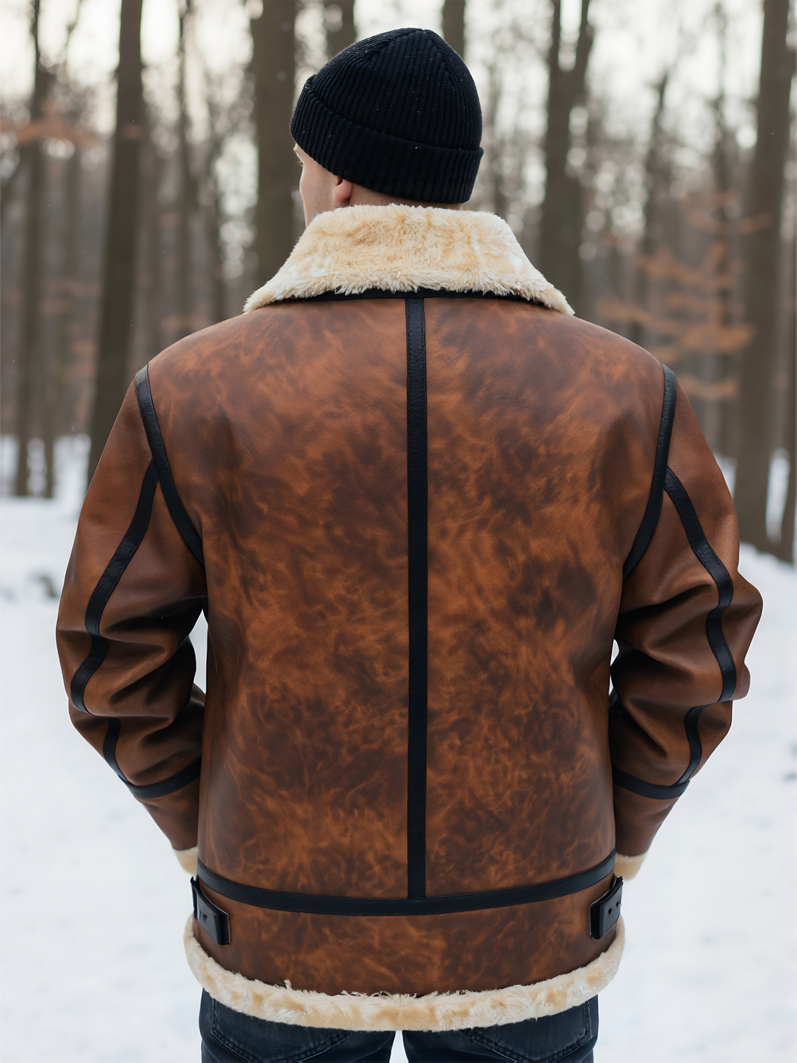 Dorian™ | L’Aviateur: Jacket Featuring Luxurious Accents – view 4