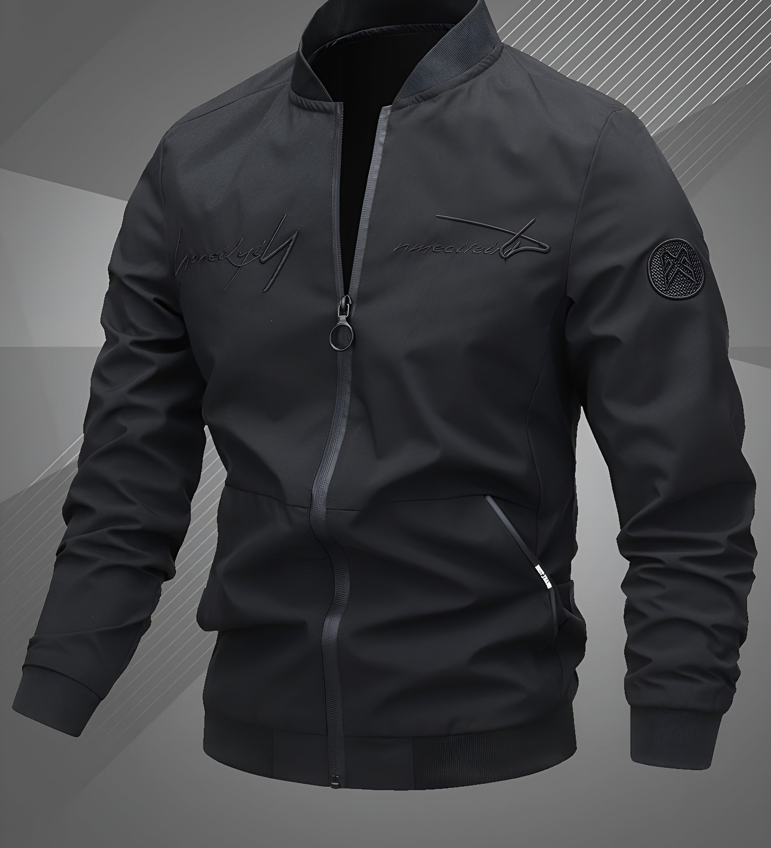 Harm™ | Relaxed Fit Bomber Jacket – view 14