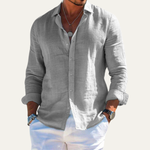 The Silverpark Ridge Men’s Casual Lapel Shirt – view 2