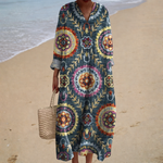 Amélie - Flattering Printed Summer Dress – view 2