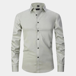 The Torcello Men’s Slim Fit Stretch Long Sleeve Dress Shirt – view 5