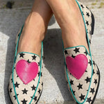 Marisol - Playful Heart-Shaped Loafers – view 2