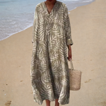 Camille - Flattering Printed Summer Dress – view 2