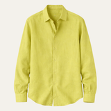 The Glenford Men’s Breathable Shirt with Turn Down Collar