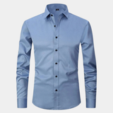 The Torcello Men’s Slim Fit Stretch Long Sleeve Dress Shirt – view 3