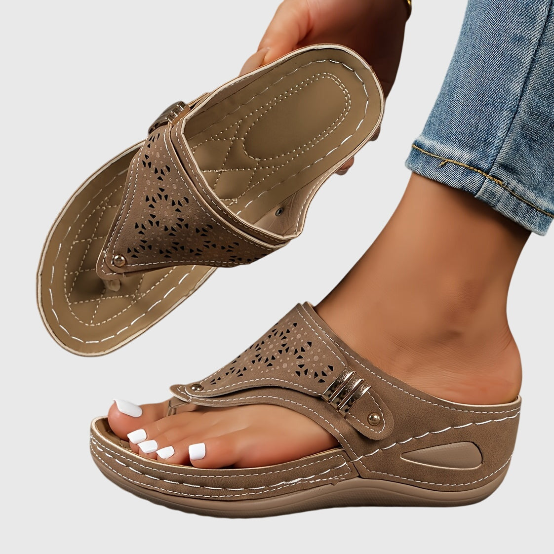 Livia | Comfortable Sandals – view 8
