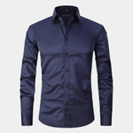 The Torcello Men’s Slim Fit Stretch Long Sleeve Dress Shirt – view 2
