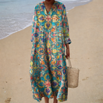 Capucine - Flattering Printed Summer Dress – view 2